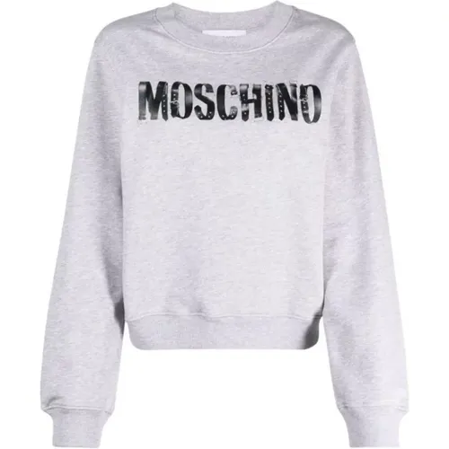 Stylischer Sweatshirt für einen Trendy Look , Damen, Größe: M - Moschino - Modalova