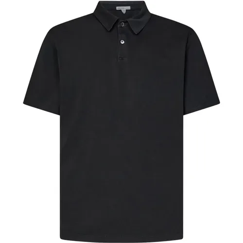 Charcoal Supima Cotton T-shirts and Polo Shirt , male, Sizes: M, XL, L - James Perse - Modalova