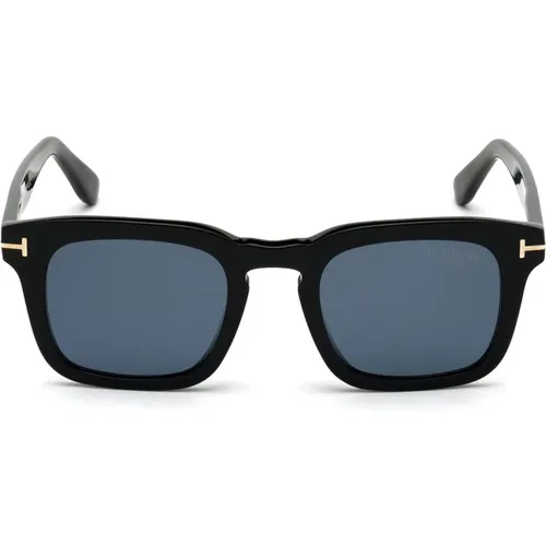 Matte Square Sunglasses , male, Sizes: 48 MM, 50 MM - Tom Ford - Modalova