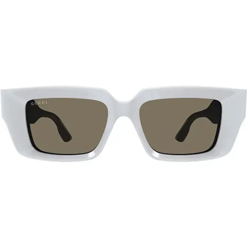 Graue Sonnenbrille für Frauen - Gucci - Modalova