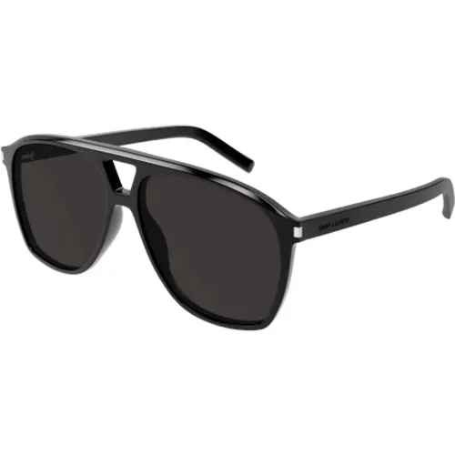 Dune Oversize Pilot Sunglasses , unisex, Sizes: 58 MM - Saint Laurent - Modalova