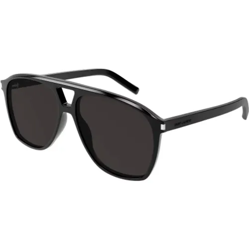 Dune Oversize Pilot Sonnenbrillen , unisex, Größe: 58 MM - Saint Laurent - Modalova