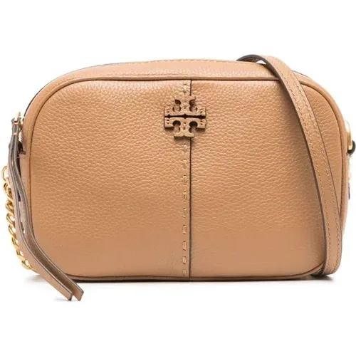 Braune Cross Body Kameratasche - TORY BURCH - Modalova