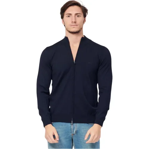 Strickjacke , Herren, Größe: 2XL - Hugo Boss - Modalova