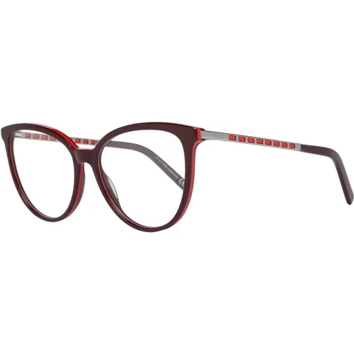 Stilvolle Burgunder Optische Brillen , Damen, Größe: ONE Size - TOD'S - Modalova
