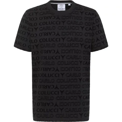 Stylisches T-Shirt für Männer und Frauen , Herren, Größe: 3XL - carlo colucci - Modalova