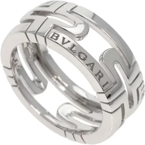 Pre-owned Metal rings , female, Sizes: ONE SIZE - Bvlgari Vintage - Modalova