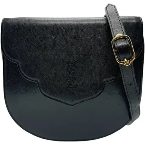 Pre-owned Leather shoulder-bags , female, Sizes: ONE SIZE - Yves Saint Laurent Vintage - Modalova