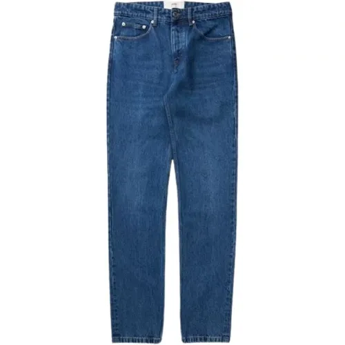 Classic Fit Jeans , male, Sizes: W33, W30, W31, W32, W29 - Ami Paris - Modalova