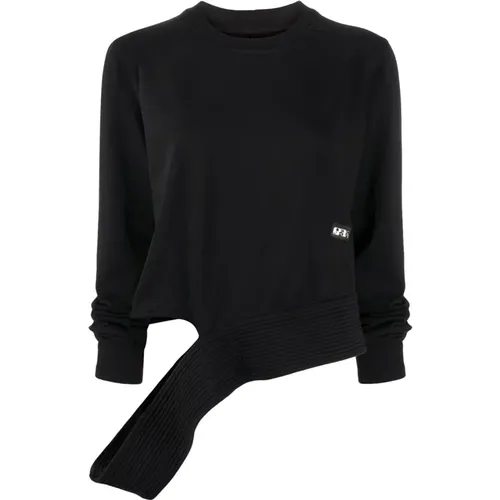 Cut-Out Sweatshirt , female, Sizes: S - Rick Owens - Modalova