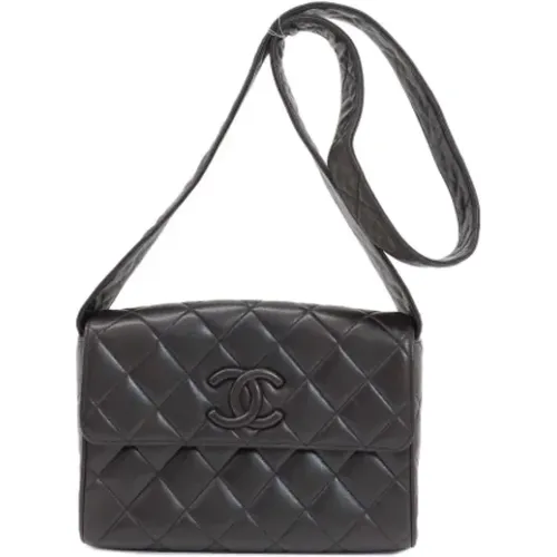 Pre-owned Leather chanel-bags , female, Sizes: ONE SIZE - Chanel Vintage - Modalova