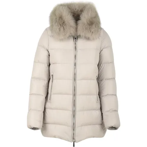 Quilted Boudin Coat , female, Sizes: XS, M, S - Moorer - Modalova