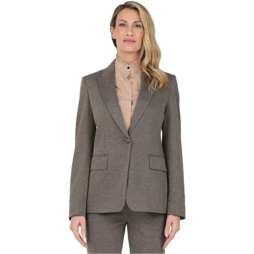 Jersey Viscose Milano Jacket , female, Sizes: S - Max Mara Studio - Modalova