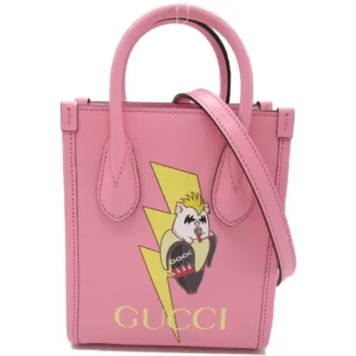 Pre-owned Leather gucci-bags , female, Sizes: ONE SIZE - Gucci Vintage - Modalova