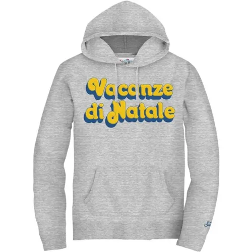 Graue Pullover für Männer , Herren, Größe: L - MC2 Saint Barth - Modalova