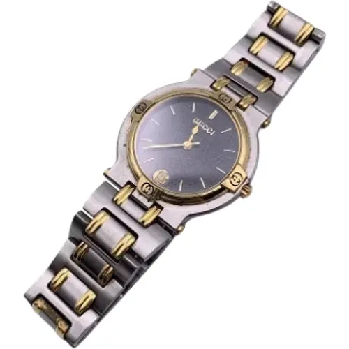 Pre-owned Stainless Steel watches , female, Sizes: ONE SIZE - Gucci Vintage - Modalova