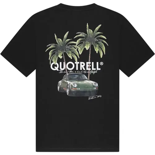 T-Shirts , male, Sizes: L - Quotrell - Modalova