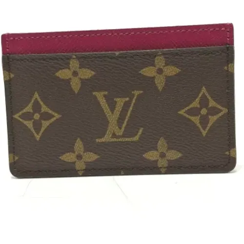 Pre-owned Fabric wallets , female, Sizes: ONE SIZE - Louis Vuitton Vintage - Modalova