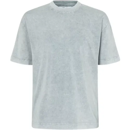 Skandinavischer Stil T-Shirt , Herren, Größe: M - Samsøe Samsøe - Modalova