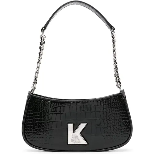 Logo Shoulder Bag , female, Sizes: ONE SIZE - Karl Lagerfeld - Modalova