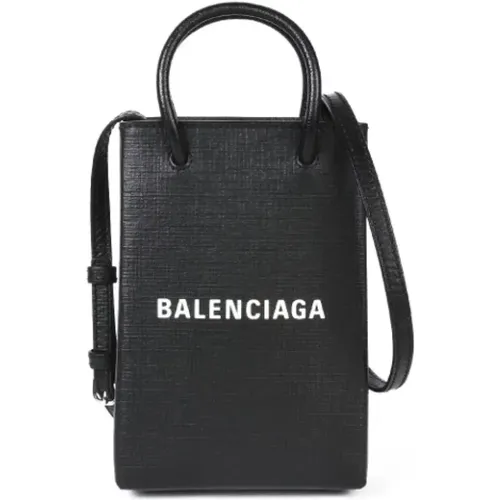 Pre-owned Leather shoulder-bags , female, Sizes: ONE SIZE - Balenciaga Vintage - Modalova