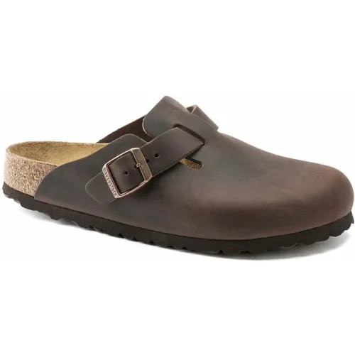 Sandalen Boston Geöltes Leder , Herren, Größe: 41 EU - Birkenstock - Modalova