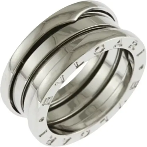 Pre-owned White Gold rings , female, Sizes: ONE SIZE - Bvlgari Vintage - Modalova