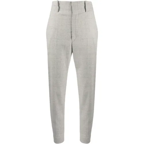 Checkered Tailored Trousers , female, Sizes: 3XS - Isabel Marant Étoile - Modalova