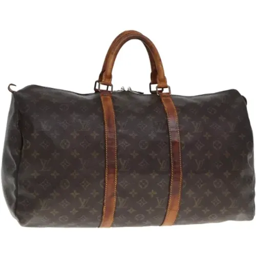 Pre-owned Canvas travel-bags , female, Sizes: ONE SIZE - Louis Vuitton Vintage - Modalova