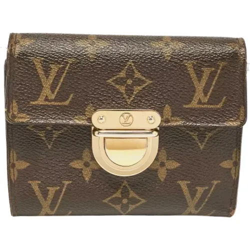 Pre-owned Coated canvas wallets , female, Sizes: ONE SIZE - Louis Vuitton Vintage - Modalova