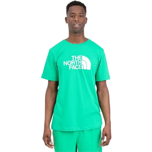 Grünes und weißes Easy T-Shirt , Herren, Größe: XS - The North Face - Modalova