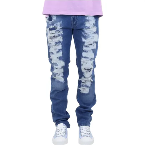 Slim-fit Jeans , Herren, Größe: W34 - Givenchy - Modalova