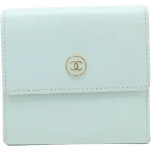 Pre-owned Leather wallets , female, Sizes: ONE SIZE - Chanel Vintage - Modalova