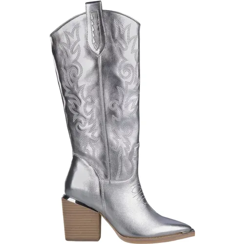 Damen Cowboy Boot Absatz , Damen, Größe: 36 EU - Alma en Pena - Modalova