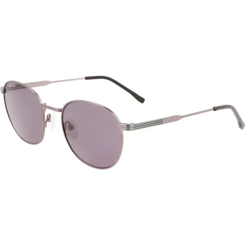 Stylish Sunglasses in Ruthenium/Grey , unisex, Sizes: 52 MM - Lacoste - Modalova