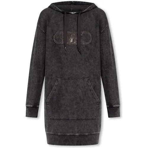 Hoodie-Kleid , Damen, Größe: S - Michael Kors - Modalova