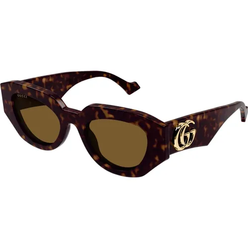 Stylische Sonnenbrille , Damen, Größe: 51 MM - Gucci - Modalova