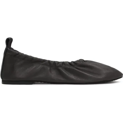 Damen schwarze Ballerinas mit einem elastischen Band , Damen, Größe: 40 EU - Kazar Studio - Modalova