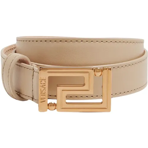 Calf Leather Belt , female, Sizes: 75 CM, 80 CM, 85 CM - Versace - Modalova