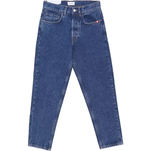 Straight Jeans , male, Sizes: W34, W28 - Amish - Modalova