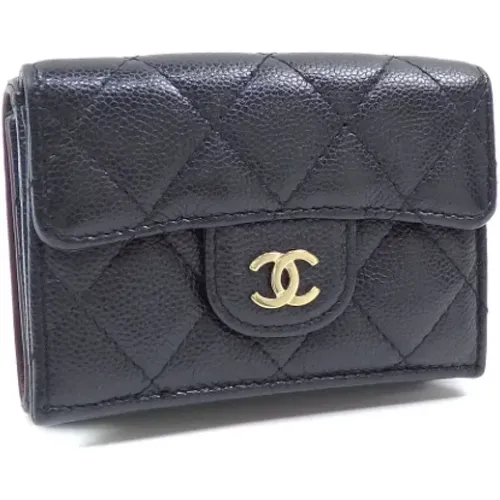 Pre-owned Leather wallets , female, Sizes: ONE SIZE - Chanel Vintage - Modalova