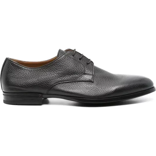 Elegante Schwarze Derby Schuhe - Doucal's - Modalova