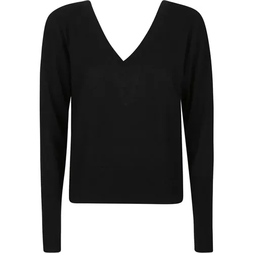 V-Neck Sweater , female, Sizes: M - Federica Tosi - Modalova