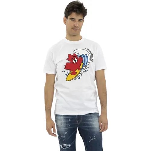 Cool Fit T-Shirt , Herren, Größe: XL - Dsquared2 - Modalova