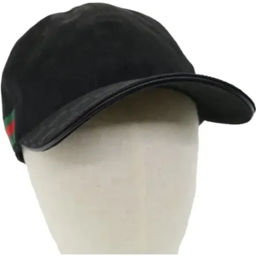 Pre-owned Canvas hats , female, Sizes: ONE SIZE - Gucci Vintage - Modalova