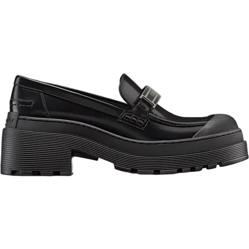 Leather Loafer Shoes Ss22 , female, Sizes: 1 UK, 8 UK - Dior - Modalova