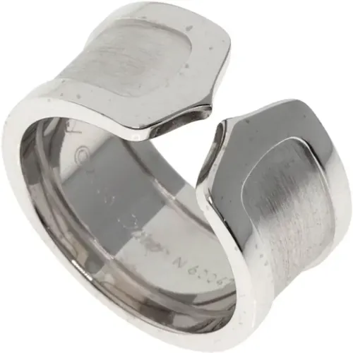 Pre-owned White Gold rings , female, Sizes: ONE SIZE - Cartier Vintage - Modalova