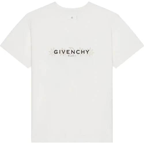 Tarot Print Crew Neck T-shirt , Herren, Größe: L - Givenchy - Modalova