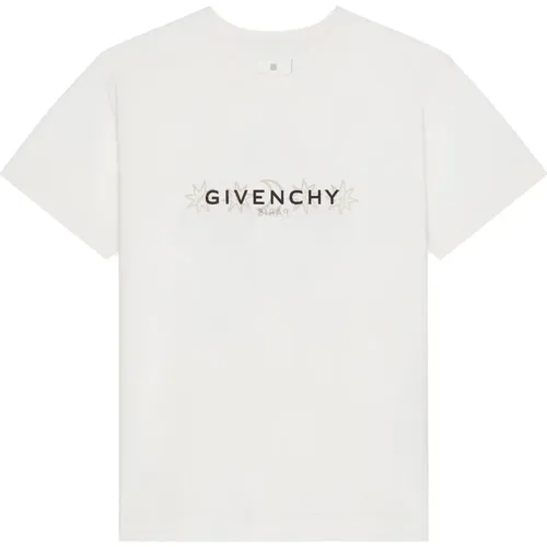 Tarot Print Crew Neck T-shirt , male, Sizes: L, XL, 2XL, M, S - Givenchy - Modalova