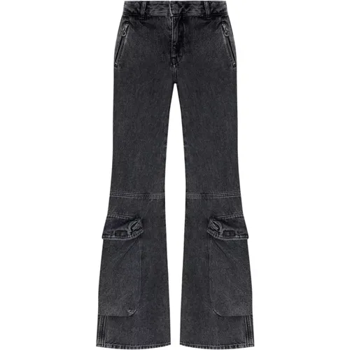 Schwarze Denim Jeans , Damen, Größe: W25 - Diesel - Modalova